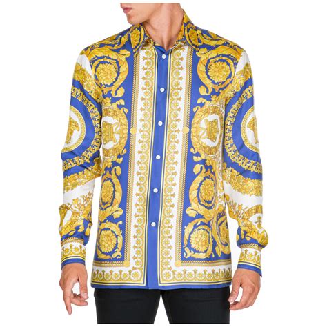 versace dress shirt for men|Versace collection men shirt sale.